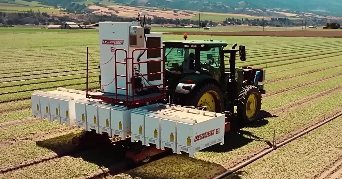 LaserWeeder G2 NVIDIA GPU-Powered Works with Precision in Weed Management LaserWeeder G2 NVIDIA GPU-Powered Works with Precision in Weed Management