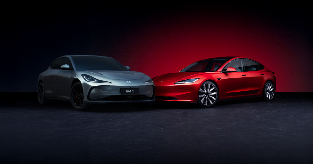 MG IM5 vs Tesla Mannequin 3: Spec battle