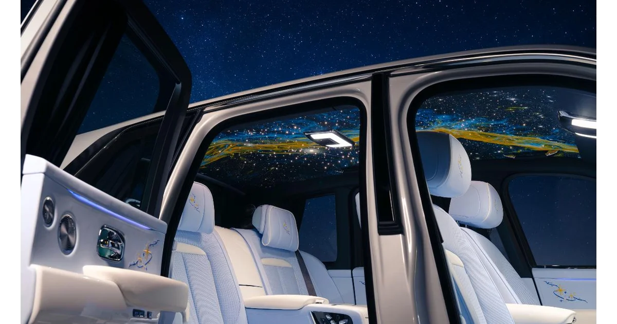 Rolls-Royce has unveiled its newest one-off creation, the Cullinan Cosmos