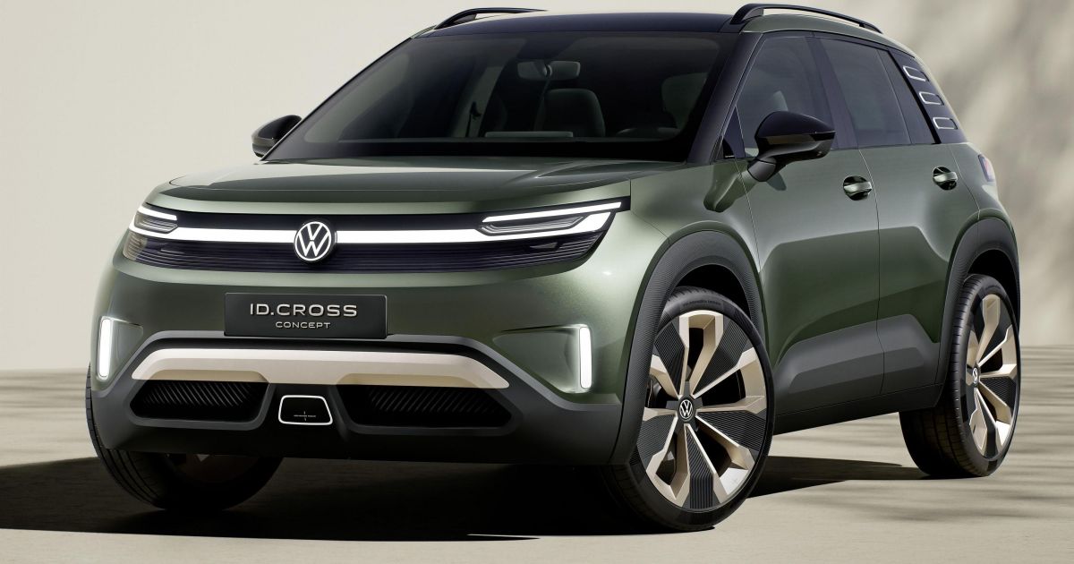 Volkswagen ID. Cross idea previews T-Cross-sized electrical SUV Volkswagen ID. Cross idea previews T-Cross-sized electrical SUV