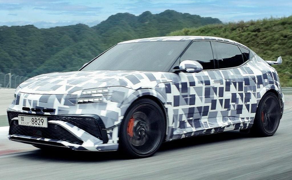 2026 Genesis GV60 Magma EV breaks cowl