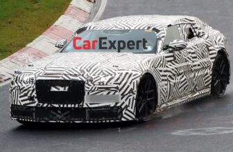 Jaguar’s radical new flagship sedan spied at Nurburgring