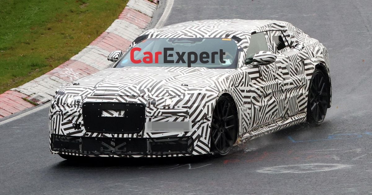 Jaguar’s radical new flagship sedan spied at Nurburgring Jaguar’s radical new flagship sedan spied at Nurburgring