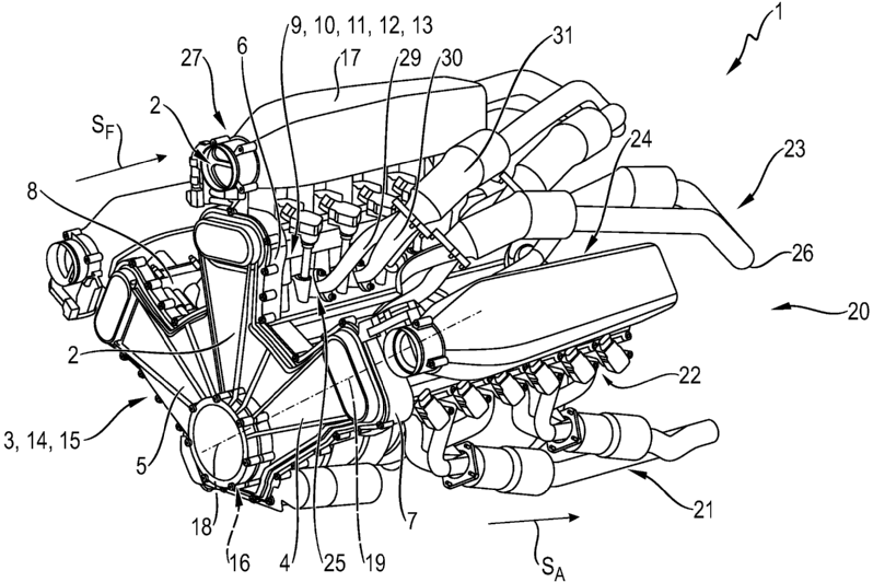 Porsche patents W18 engine and may very well be gunning for Bugatti Chiron Porsche patents W18 engine and may very well be gunning for Bugatti Chiron