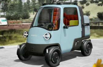 Daihatsu Midget X: Basic tiny supply car reborn with electrical motivation