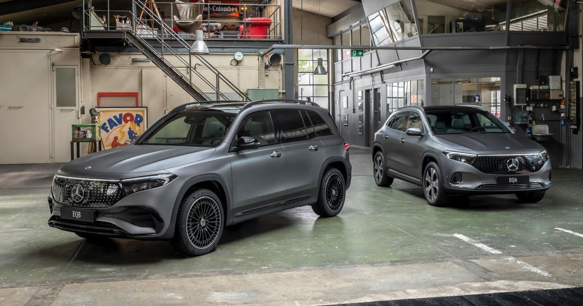 Mercedes-Benz EQA and EQB recalled for fireplace danger